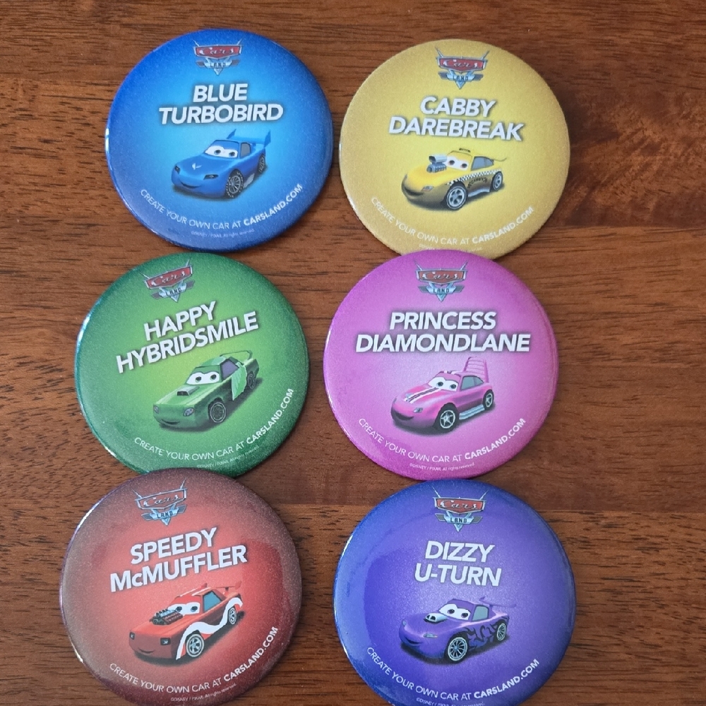 -Themed Button Set - Multicolor